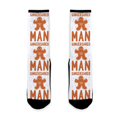 Gingershred Man Socks