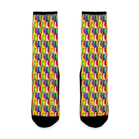 Goose Pop Art Socks