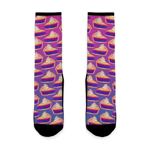 Grab a Slice of the Bi Pie Socks
