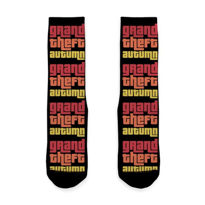 Grand Theft Autumn Socks