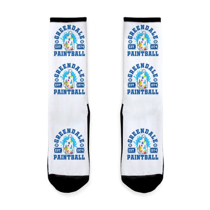 Greendale Community College Paintball Socks