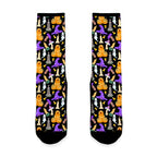 Halloween Peens Pattern Socks