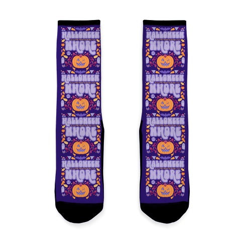 Halloween Whore Socks