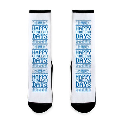 Happy Challah Days Socks