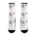 Happy Honkukkah Socks