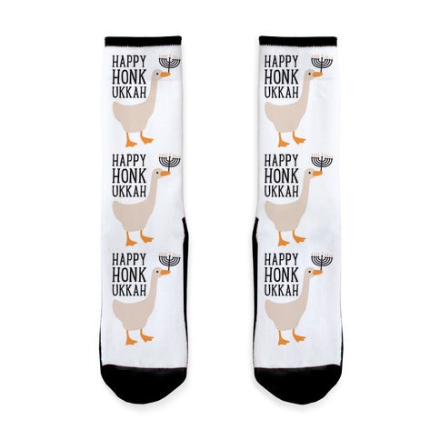 Happy Honkukkah Socks