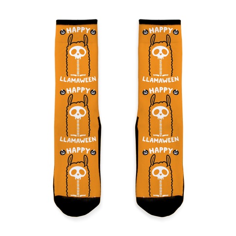 Happy Llamaween Socks