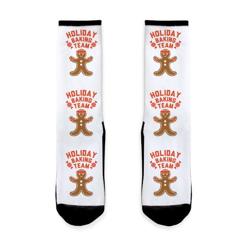 Holiday Baking Team Socks