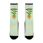 Homebody Reading Plant Socks