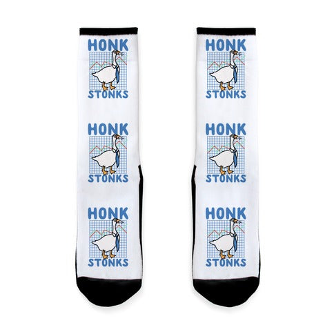 Honk Stonks Socks