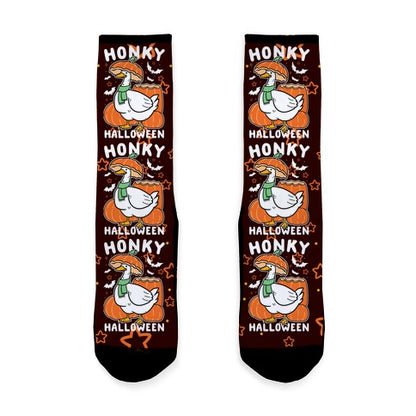 Honky Halloween Socks