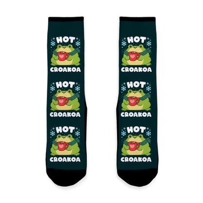 Hot Croakoa Socks