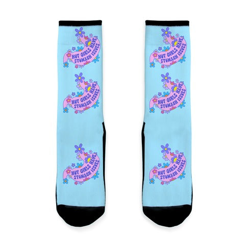 Hot Girls Have Stomach Issues Socks