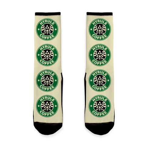 Hyrule Coffee Socks