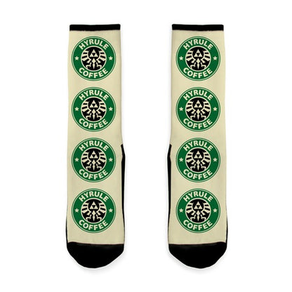 Hyrule Coffee Socks