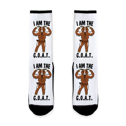 I Am The G.O.A.T. Socks