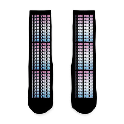 I Am Valid - Trans Socks