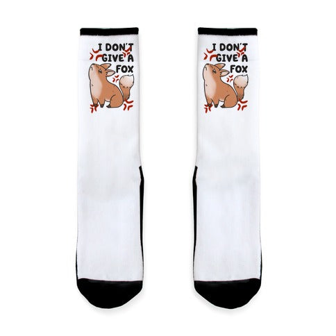 I Don't Give a Fox Socks