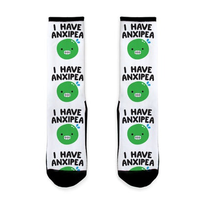 I Have Anxipea Socks