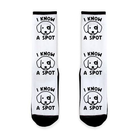 I Know A Spot Puppy Parody  Socks