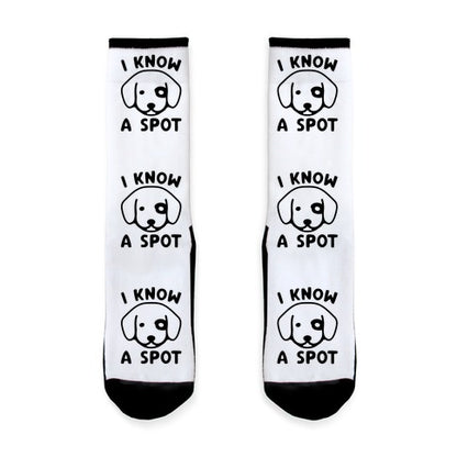 I Know A Spot Puppy Parody  Socks