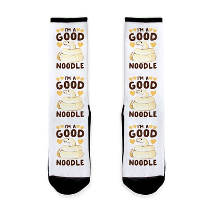 I'm a Good Noodle  Socks
