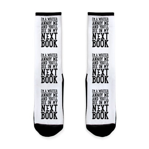 I'm A Writer Socks
