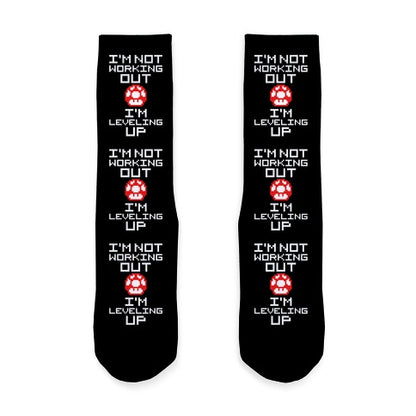 I'm Leveling Up Socks