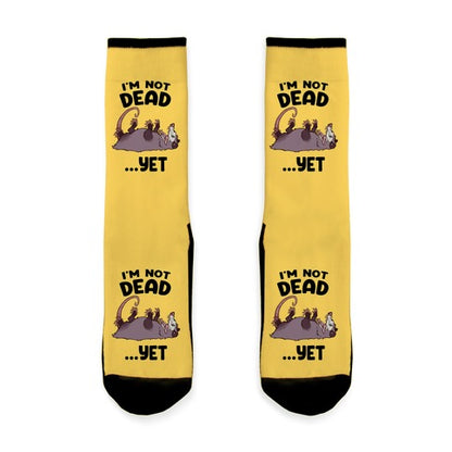 I'm Not Dead... Yet Socks