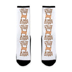 I Put The Stud In Torah Study Socks