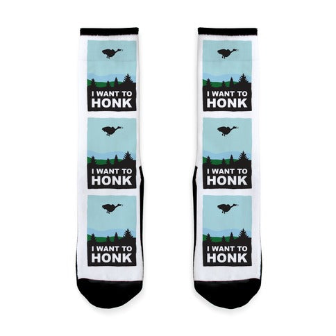 I Want To Honk Socks