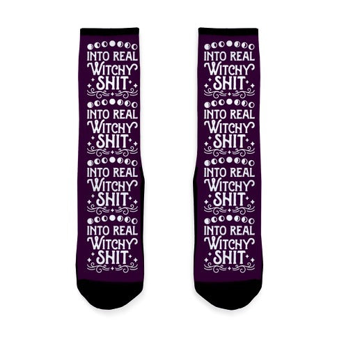 Into Real Witchy Shit Socks