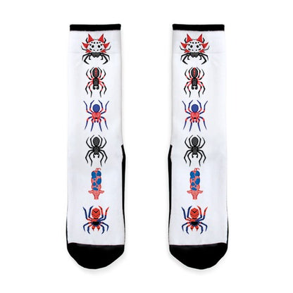 Into the spiderverse pattern Socks
