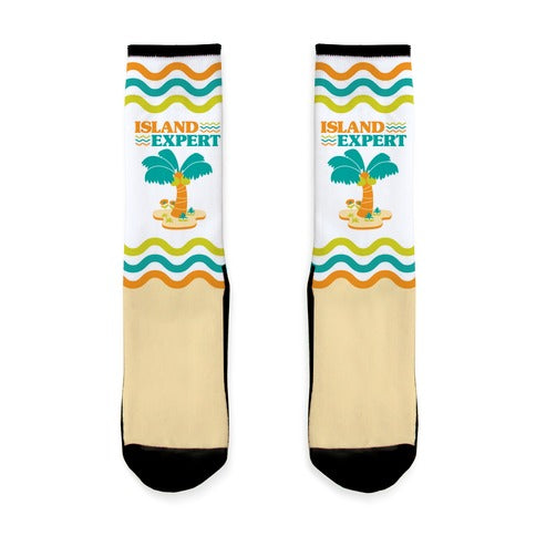 Island Expert (Animal Crossing) Socks