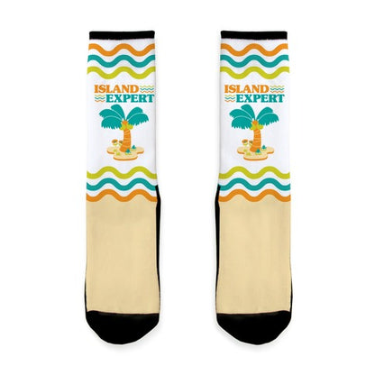 Island Expert (Animal Crossing) Socks
