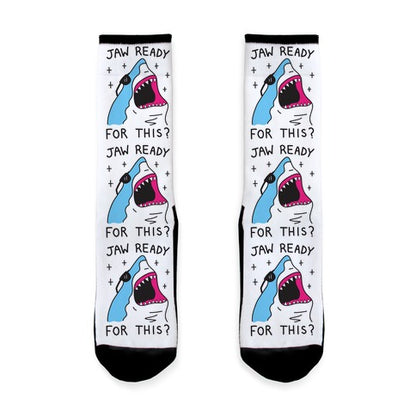 Jaw Ready For This? Shark Socks