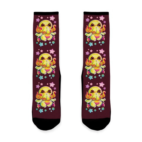 Kawaii Cthulhu Socks