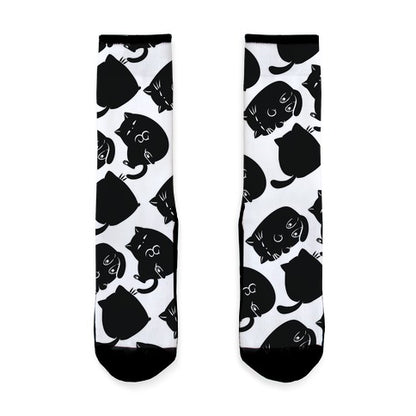 Kitty Pose Cycle  Socks