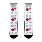Knit One Sip Two Socks