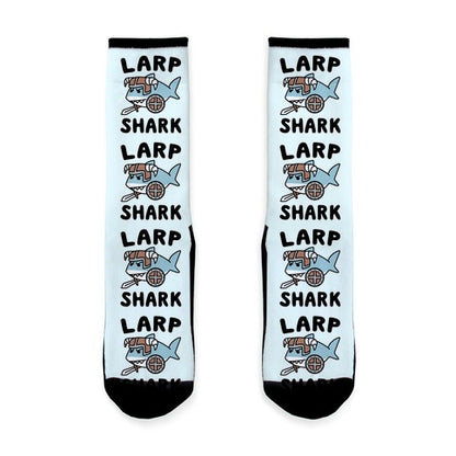 Larp Shark Socks
