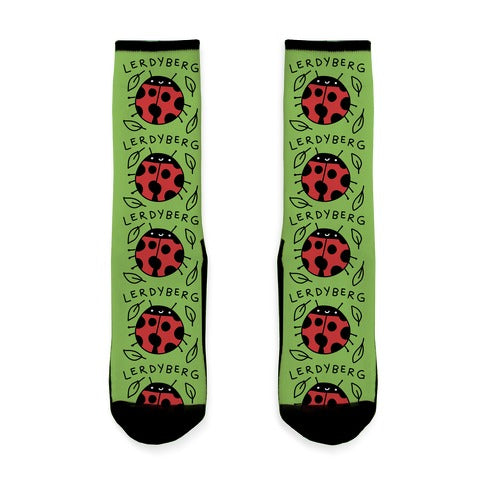 Lerdyberg Derpy Ladybug Socks