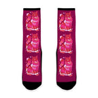 Lesbian Pride Cat Socks
