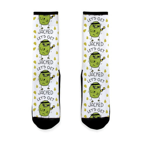 Let's Get Jacked Fruit Socks