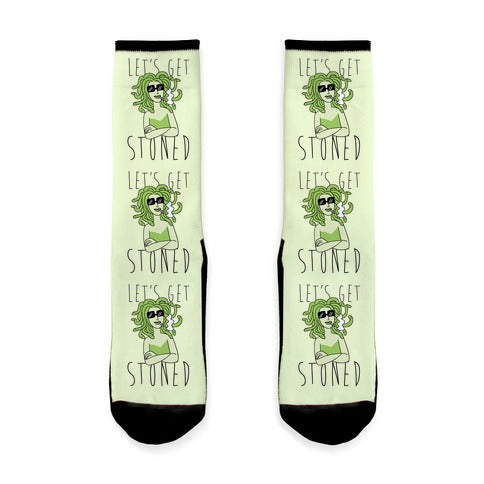 Let's Get Stoned - Medusa Socks