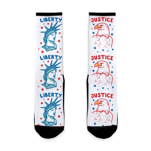 Liberty & Justice Socks