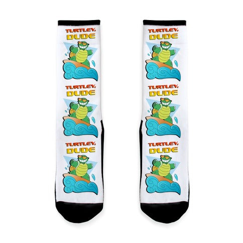 Like, Turtley, Dude. Socks