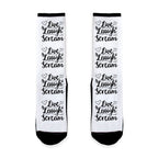 Live Laugh Scream Socks