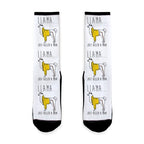 Llama Just Killed A Man Parody Socks