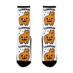 Llumpkin Llama Pumpkin Socks
