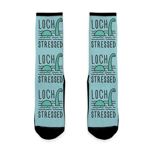 Loch Stressed Monster Socks